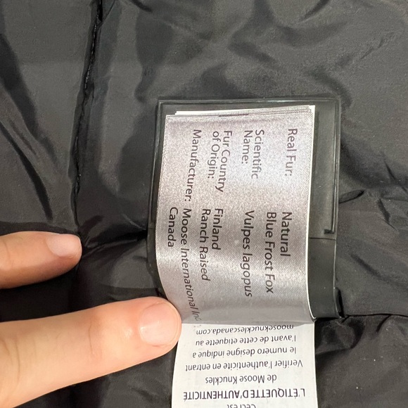 Brand New Moose Knuckle Debbie Bomber Fur Women (M) Winter Jacket. Never worn. - Picture 8 of 8